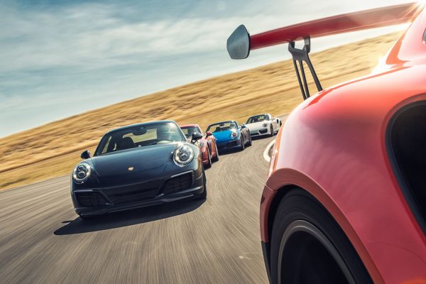 b-Porsches Thunderhill